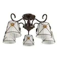 Потолочная люстра Arte Lamp FORTUNA A5495PL-5BR