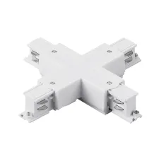 Соединение крестовое с подводом питания к треку 5040xx-(F)/(R) Quattro Lightstar 504146-FR