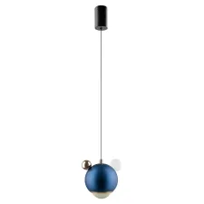 Светильник подвесной Crystal Lux AMIGO SP LED BLUE
