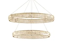 NEWPORT 8240 Потолочная чашка 8240 D25 2 вертик.кольца gold , Gold D25*H4 cm