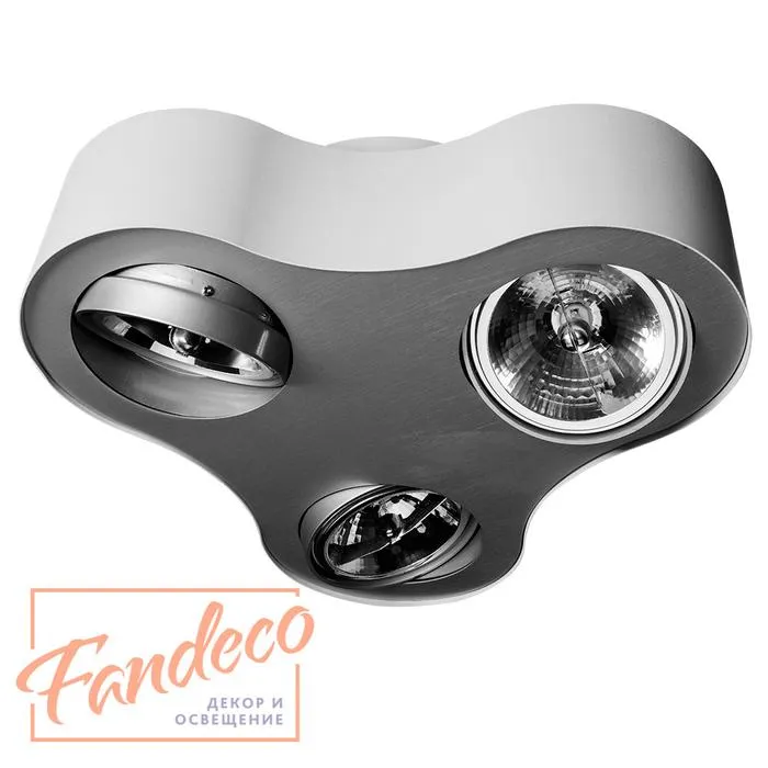 Точечный встраиваемый светильник Arte Lamp CLIFF A5643PL-3WH | Дом Декора