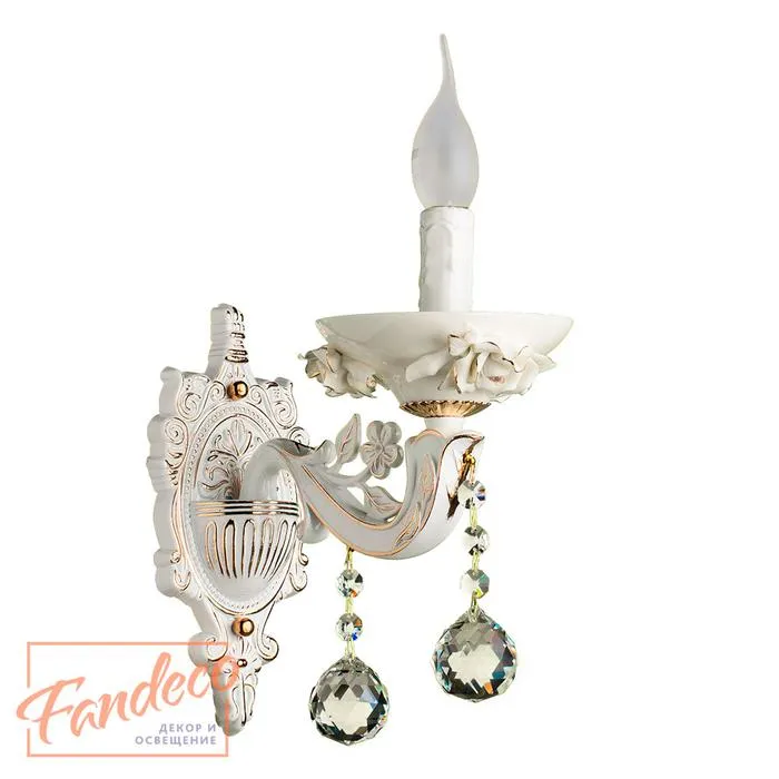 Бра Arte Lamp DULCINEA A5311AP-1WH | Дом Декора