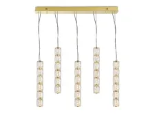 NEWPORT 8240 Потолочная чашка 8240 L70*8*H3,5 5 подвесов gold , Gold L70*8*H3,5 cm