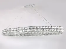 NEWPORT 10120 10127+21/S , Люстра, Chrome Clear crystal L160*60*H11/211 cm G9 28*40W