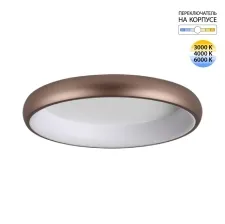 7773/56L SN Светильник LED 56Вт Ø500 3000/4000/6000К 220В IP20 AVRA LED