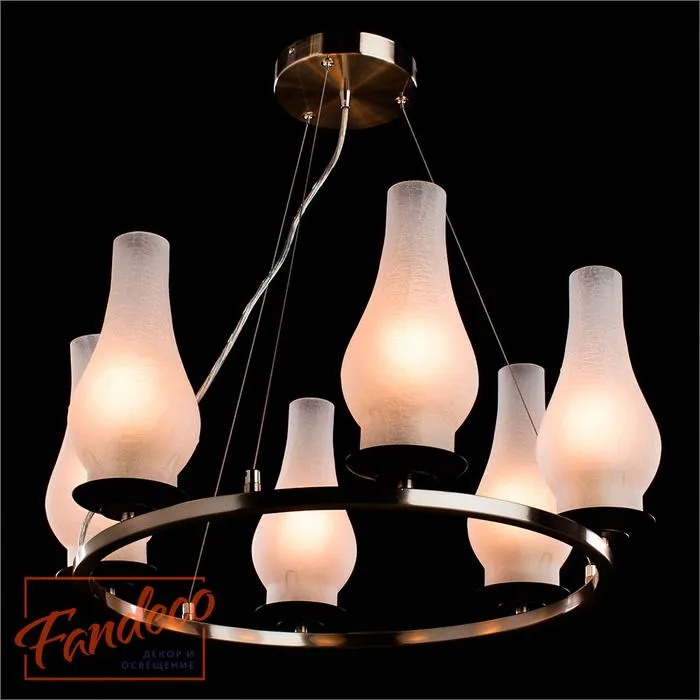 Подвесная люстра Arte Lamp LOMBARDY A6801SP-6BR | Дом Декора