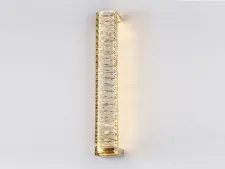 NEWPORT 8240 8241N/A gold , Бра, Gold Clear crystal L7,6*H52*Sp8,5 cm LED 10W 1100Lm 3100-4000K