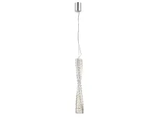 NEWPORT 8240 8246N/S , Подвесной светильник, Chrome Сlear crystal L7,6*H50/250 cm LED 13W 1300Lm 3100-4000K
