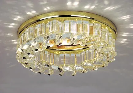Точечный встраиваемый светильник Arte Lamp BRILLIANTS A7082PL-1GO | Дом Декора