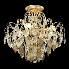Люстра потолочная Crystal Lux ESMIRALDA PL4 GOLD