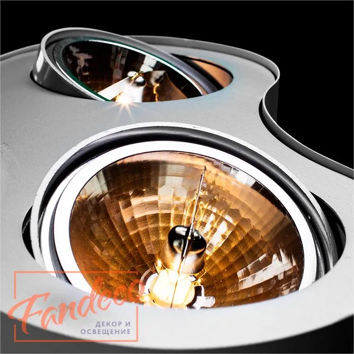 Точечный встраиваемый светильник Arte Lamp CLIFF A5643PL-3WH | Дом Декора