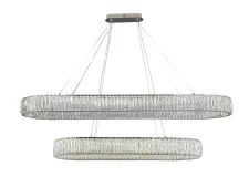 NEWPORT 8240 Потолочная чашка 8240 L35*12*H4 90+140 oval chrome , Chrome L35*12*H4 cm