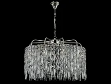 NEWPORT 1300 1310/C nickel , Люстра, Nickel Clear crystal D60*H36/80 E14 10*40W