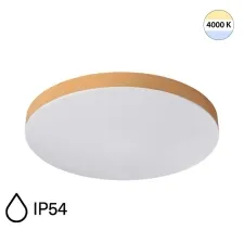 7761/36L SN Светильник LED 36Вт Ø400 4000K 220В IP54 MITRA LED