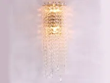 NEWPORT 10900 10902/A gold , Бра, Polished champagne gold Clear crystal L15*H50*Sp15 cm G9 2*40W