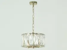 NEWPORT 10120 10124/C gold , Люстра, Polished champagne gold Clear crystal D30*H19/150 cm E14 4*40W