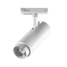 Светильник светодиодный трековый профессиональный с выбором мощности, цветовой температуры и угла освещения д/трековых систем BARRA Fuoco P+CCT Lightstar 218016