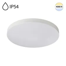 7759/24L SN Светильник LED 24Вт Ø300 4000K 220В IP54 MITRA LED