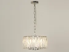 NEWPORT 10120 10124/C , Люстра, Chrome Clear crystal D30*H19/150 cm E14 4*40W