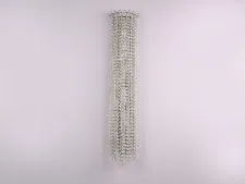 NEWPORT 10900 10906/A , Бра, Nickel Clear crystal L20*H100*Sp10 cm E14 6*40W