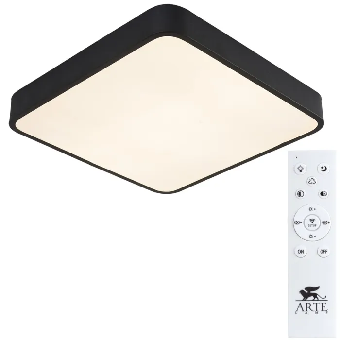 Потолочный светильник Arte Lamp SCENA A2663PL-1BK | Дом Декора