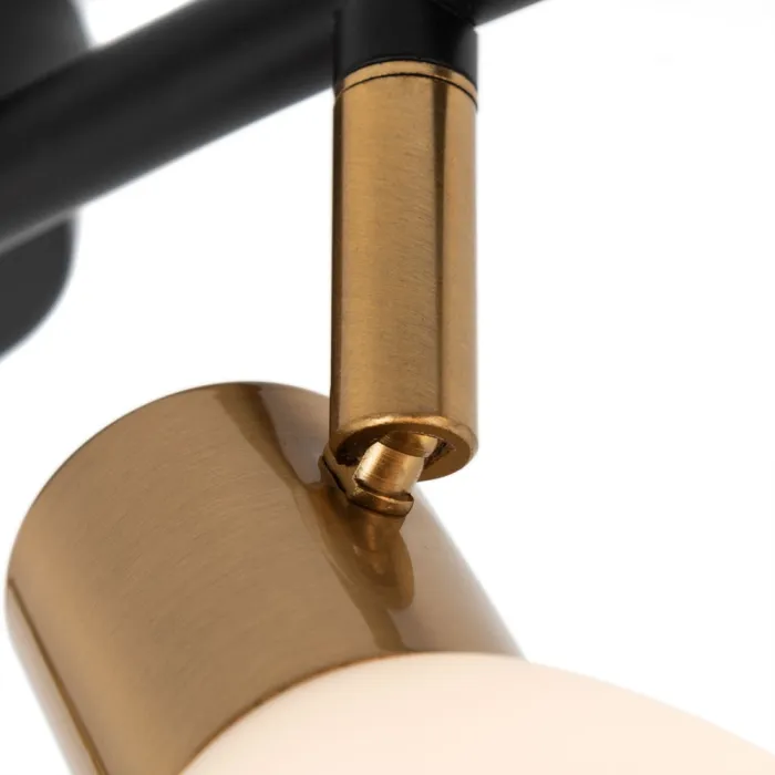 Спот Arte Lamp FALENA A3117PL-4BK | Дом Декора