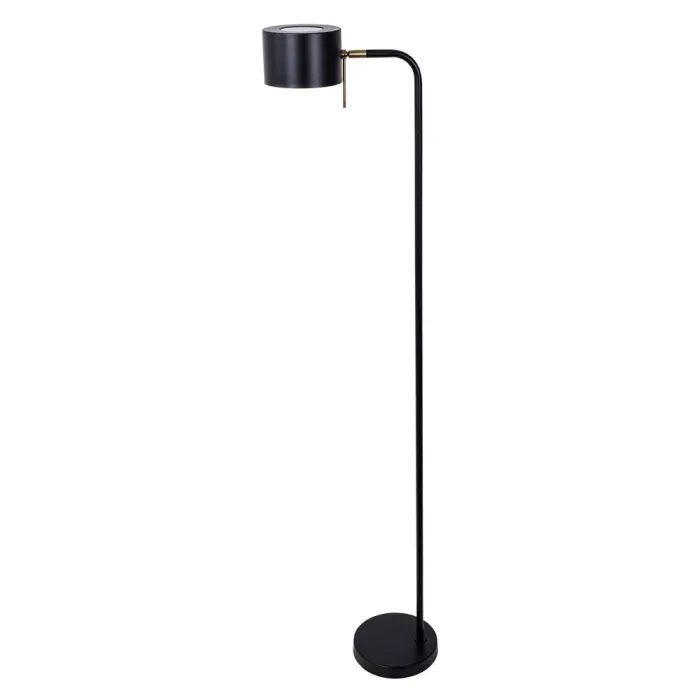 Торшер Arte Lamp SEBASTIAN A7051PN-1BK | Дом Декора