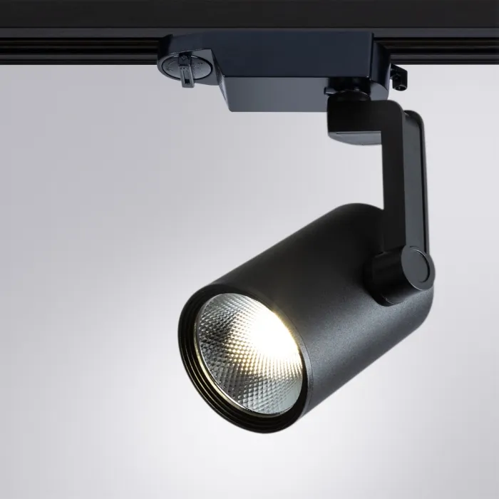 Трековый светильник Arte Lamp TRACCIA A2320PL-1BK | Дом Декора