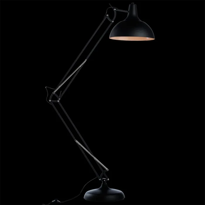 Торшер Arte Lamp GOLIATH A2487PN-1BK | Дом Декора