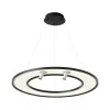 Светильник подвесной Crystal Lux CONTOUR SP50W LED BLACK | Дом Декора