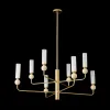 Люстра Crystal Lux SIMPLY SP8 BRASS | Дом Декора