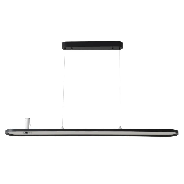 Светильник подвесной Crystal Lux CONTOUR SP45W LED BLACK | Дом Декора