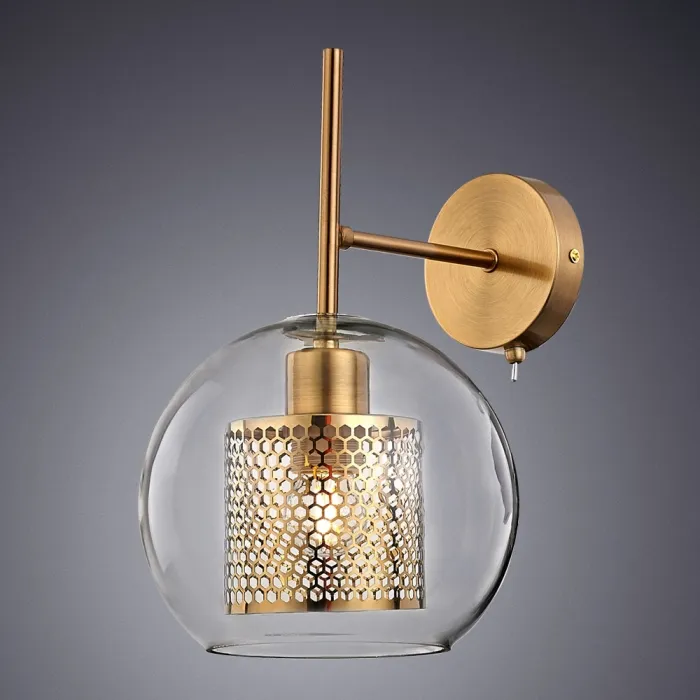 Бра Arte Lamp MANCHESTER A7620AP-1AB | Дом Декора
