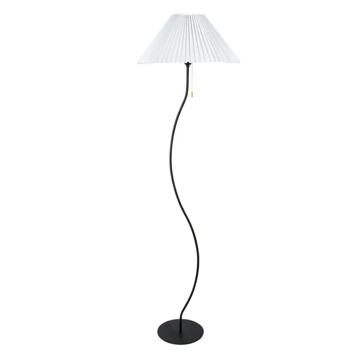 Торшер Arte Lamp AGATHA A5069PN-1BK | Дом Декора