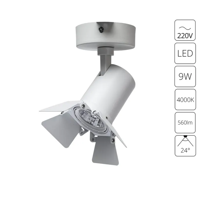 Спот Arte Lamp FALENA A6709AP-1WH | Дом Декора