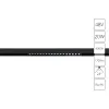 Магнитный трековый  светильник Arte Lamp Linea A4635PL-1BK | Дом Декора