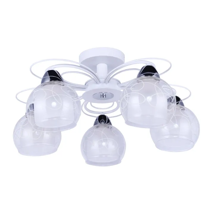 Потолочная люстра Arte Lamp SANSA A7585PL-5WH | Дом Декора