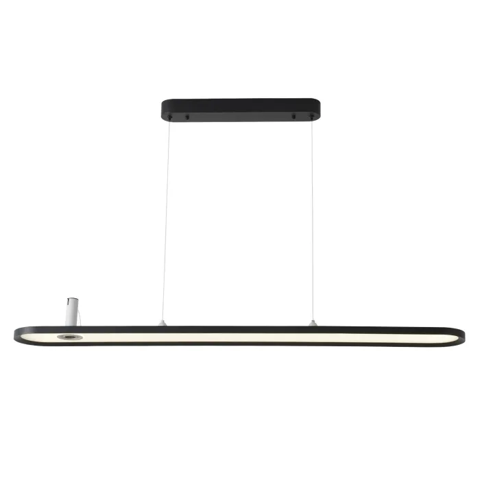 Светильник подвесной Crystal Lux CONTOUR SP45W LED BLACK | Дом Декора