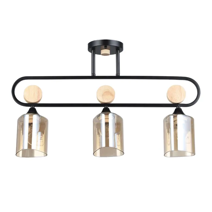 Потолочная люстра Arte Lamp GLAMORE A5076PL-3BK | Дом Декора