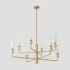 Люстра Crystal Lux SIMPLY SP8 BRASS | Дом Декора