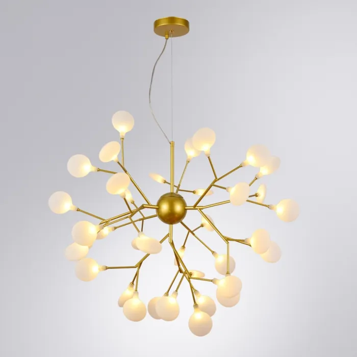Подвесная люстра Arte Lamp CANDY A7274SP-36GO | Дом Декора