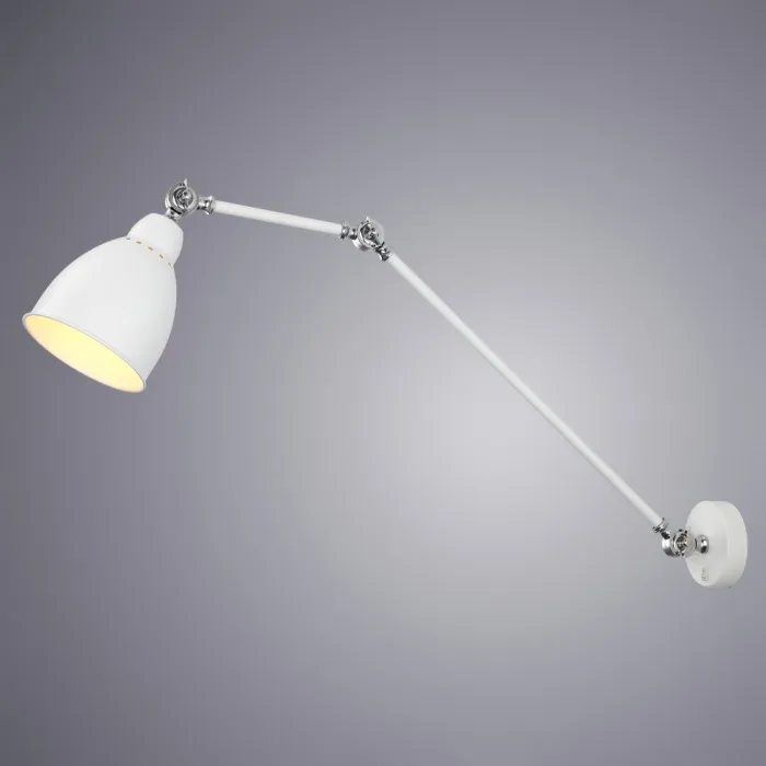Бра Arte Lamp BRACCIO A2055AP-1WH | Дом Декора