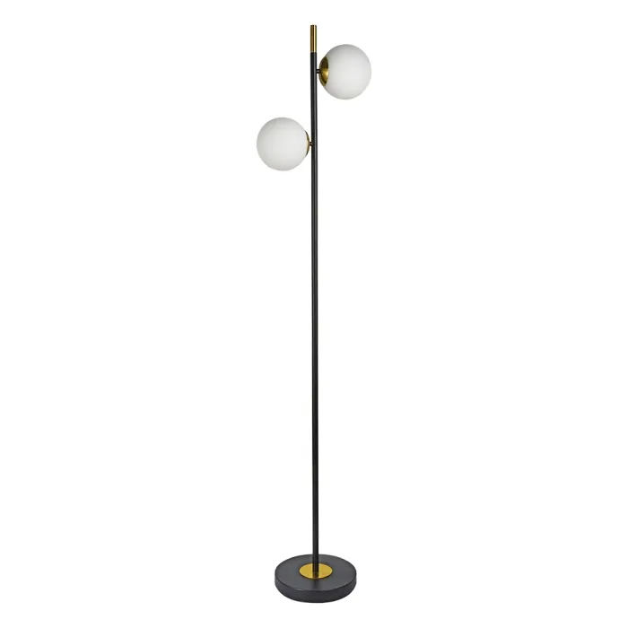 Торшер Arte Lamp ALCOR A2224PN-2BK | Дом Декора