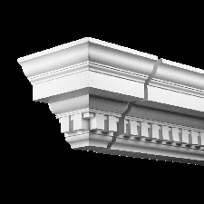 Фасадная лепнина торцевой элемент 4.02.231 Европласт