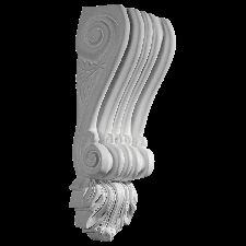 Интерьерная лепнина кронштейн 1.19.002 Европласт