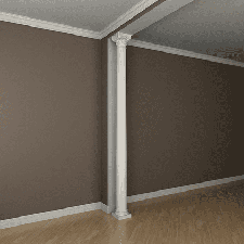 Интерьерная лепнина колонна 1.30.302 Европласт