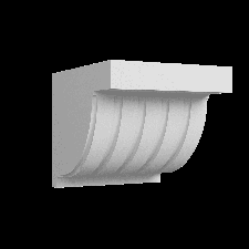 Интерьерная лепнина кронштейн 1.19.801 Европласт