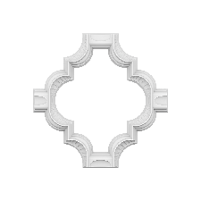Интерьерная лепнина панель декоративная 1.59.503 Европласт