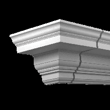 Фасадная лепнина внешний угол 4.01.311 Европласт