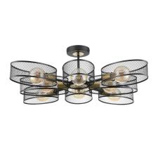 Потолочные 8193/8c county ln26 308 черный/медный, металл люстра потолочная e27 8*60w 220v vivana